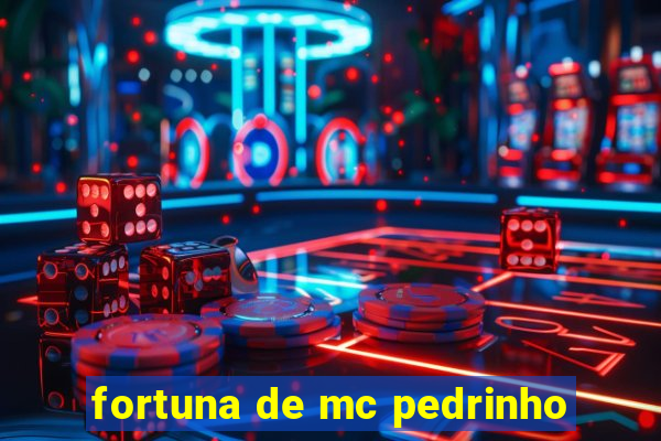 fortuna de mc pedrinho